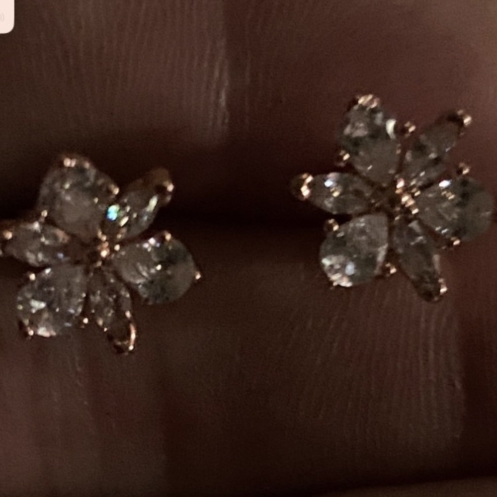 Pandora Sparkling Herbarium Cluster Stud Earrings
